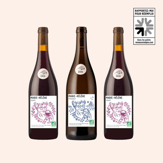 Pack Les Réemployables | 3 bouteilles - Ekhi