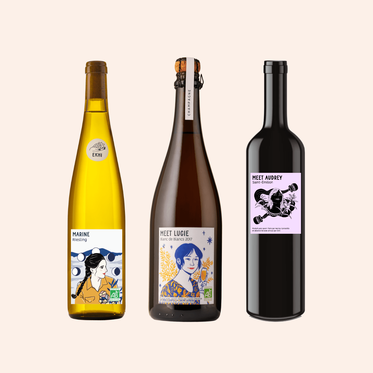 Pack Repas de Fêtes 2 | 3 bouteilles - Ekhi